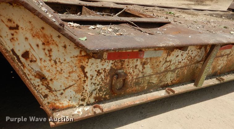 image for item DL8958 1972 Load Trail 403DFP  lowboy trailer