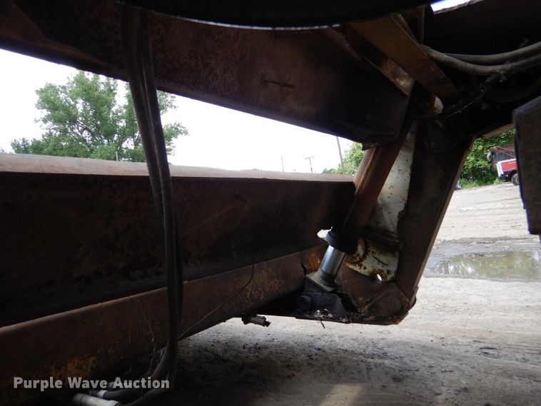 image for item DL8958 1972 Load Trail 403DFP  lowboy trailer