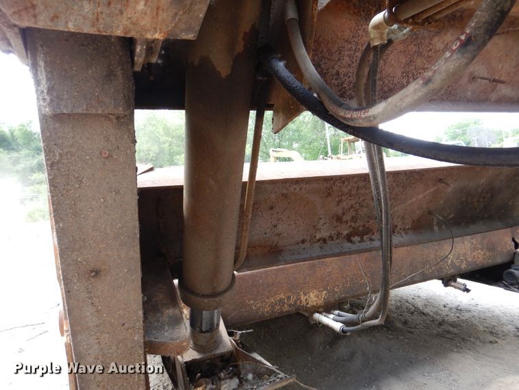 image for item DL8958 1972 Load Trail 403DFP  lowboy trailer