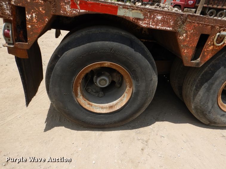 image for item DL8958 1972 Load Trail 403DFP  lowboy trailer