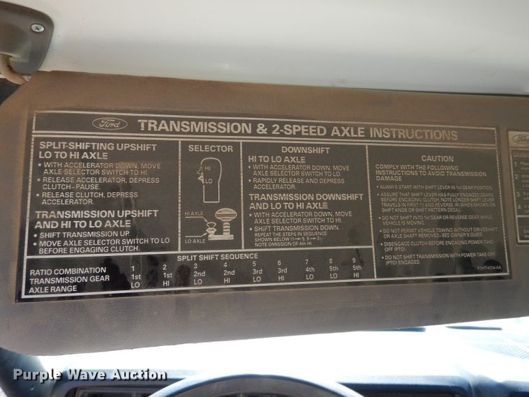 image for item DM0007 1997 Ford F700  dump truck