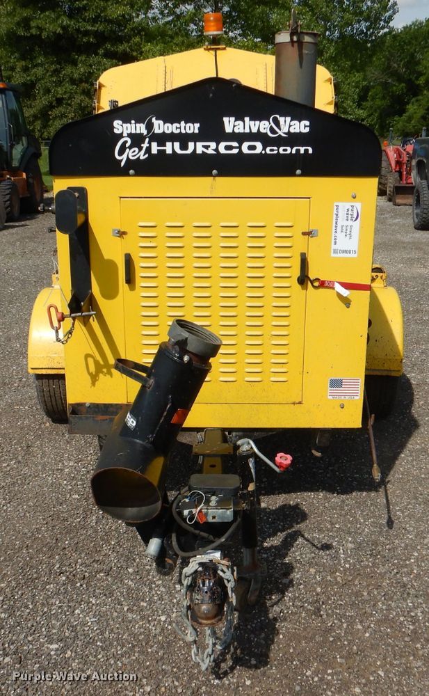 image for item DM0015 Hurco Spin Doctor Valve & Vac  vacuum excavator