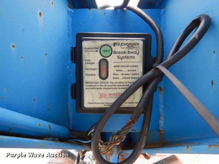 image for item DM0019 2008 T&B  equipment trailer