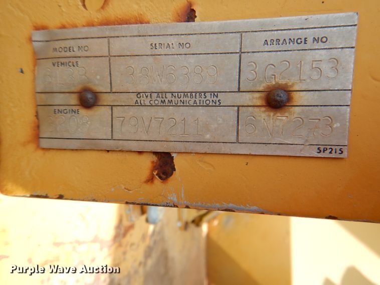 image for item DM3821 1980 Caterpillar 613B  elevating scraper