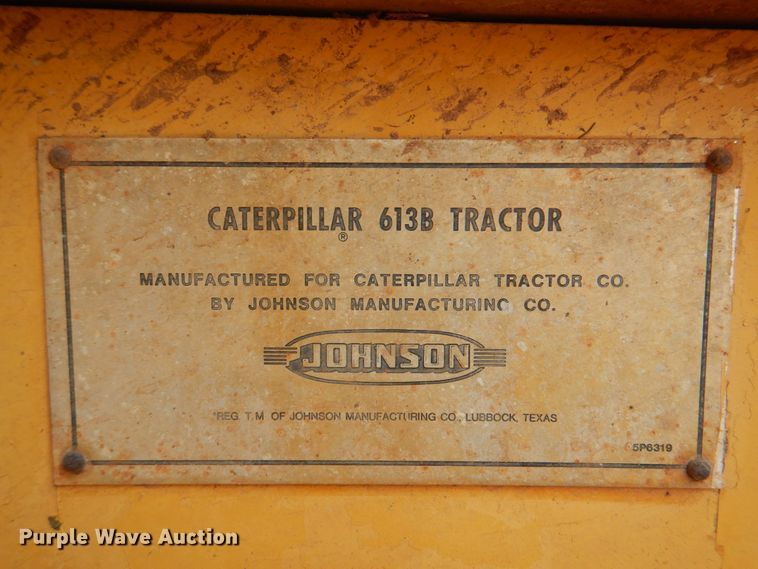 image for item DM3821 1980 Caterpillar 613B  elevating scraper