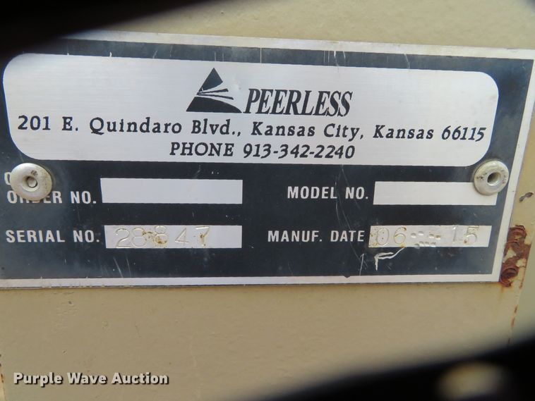 image for item DN5889 2015 Peerless 12 Yard  hopper feeder