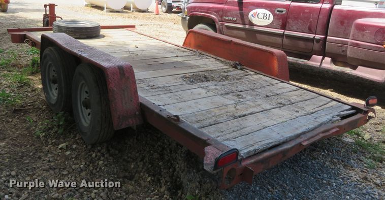 image for item DN5892 2011 Shopbuilt  utility trailer