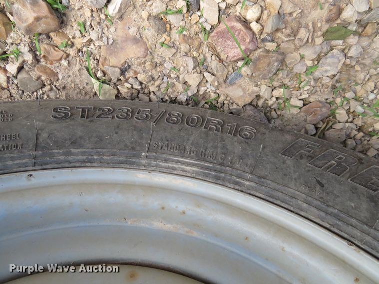 image for item DN5892 2011 Shopbuilt  utility trailer