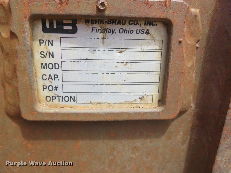 image for item DN5894 Werk-Brau 45MNRD24 excavator bucket