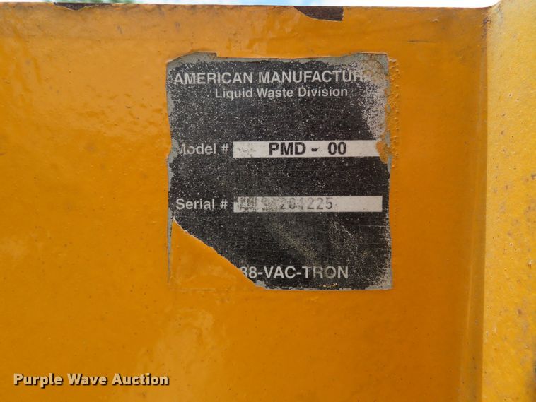image for item FP9280 2000 Vac-Tron PMD-800DT  vacuum excavator