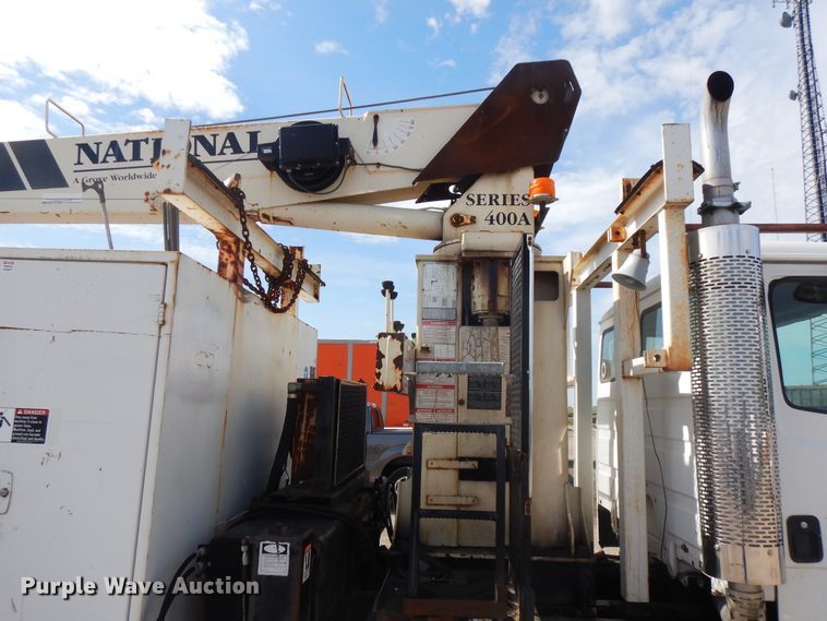 image for item FR9811 2000 Freightliner FL80  crane truck