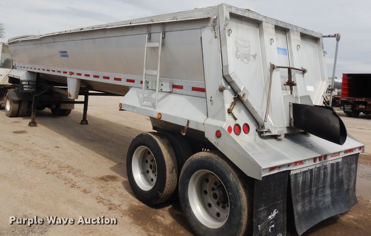 image for item FR9813 1997 Everlite  end dump trailer