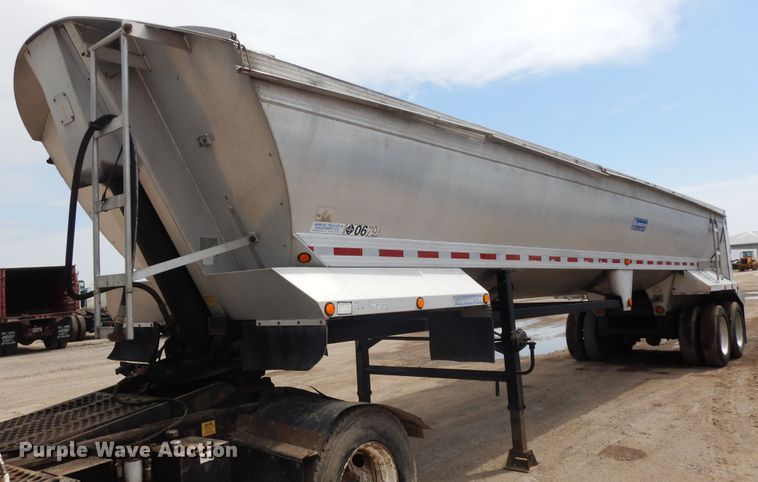 image for item FR9813 1997 Everlite  end dump trailer
