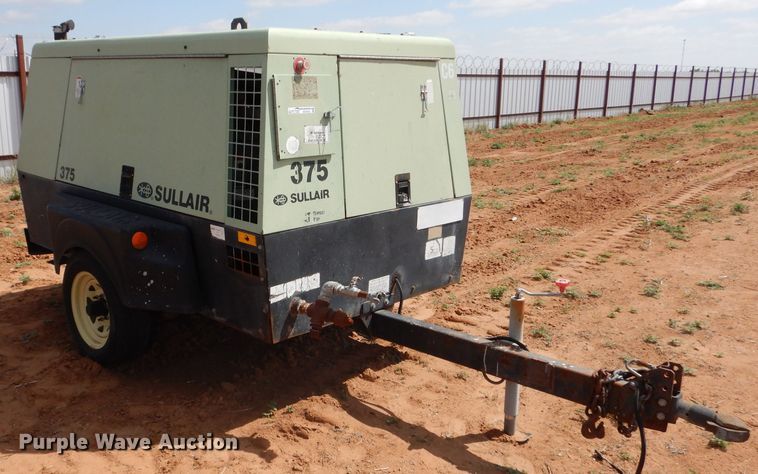 image for item HC9168 Sullair 375  air compressor