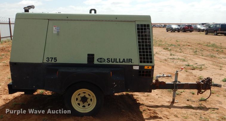 image for item HC9168 Sullair 375  air compressor