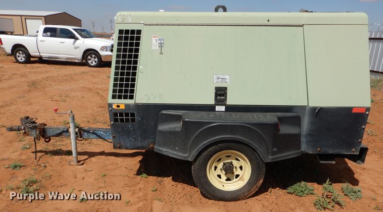 image for item HC9168 Sullair 375  air compressor