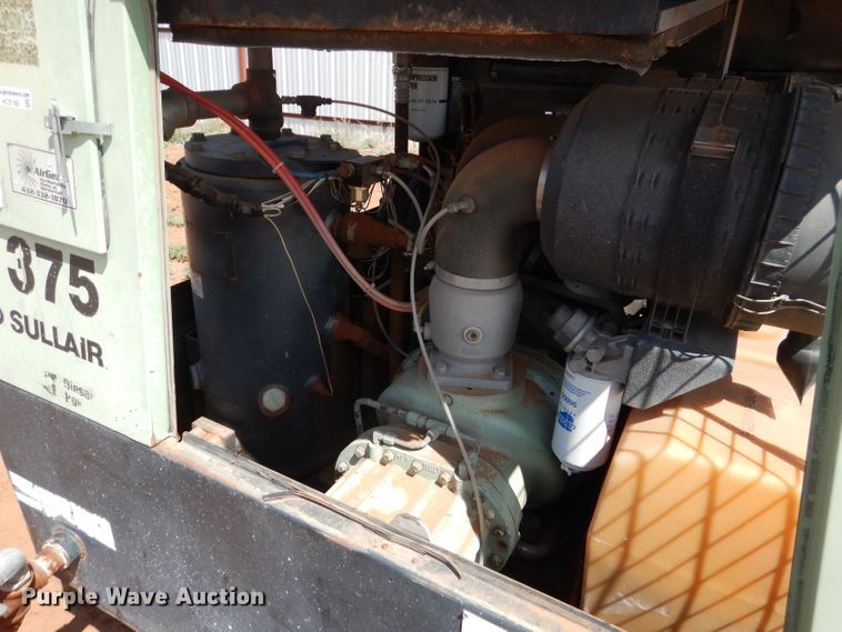 image for item HC9168 Sullair 375  air compressor