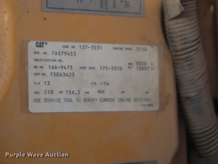 image for item HJ9427 1999 GMC C7500  bucket truck