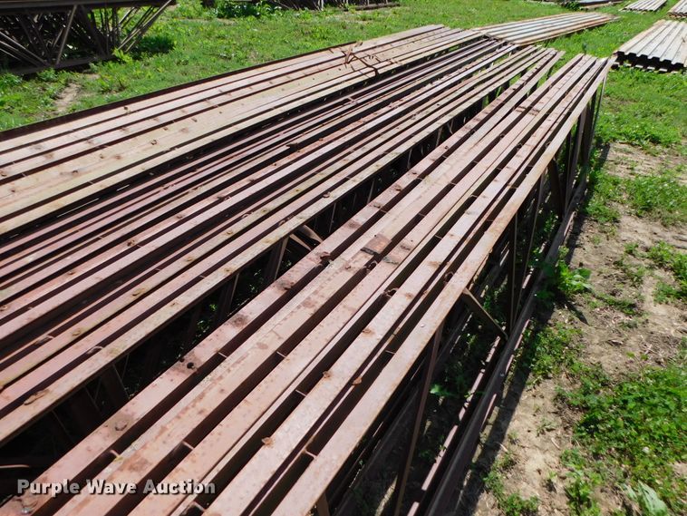 (20) steel truss bar joists in Fort Calhoun, NE Item HX9327 sold