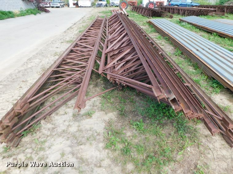 image for item HX9337 (18) steel truss bar joists