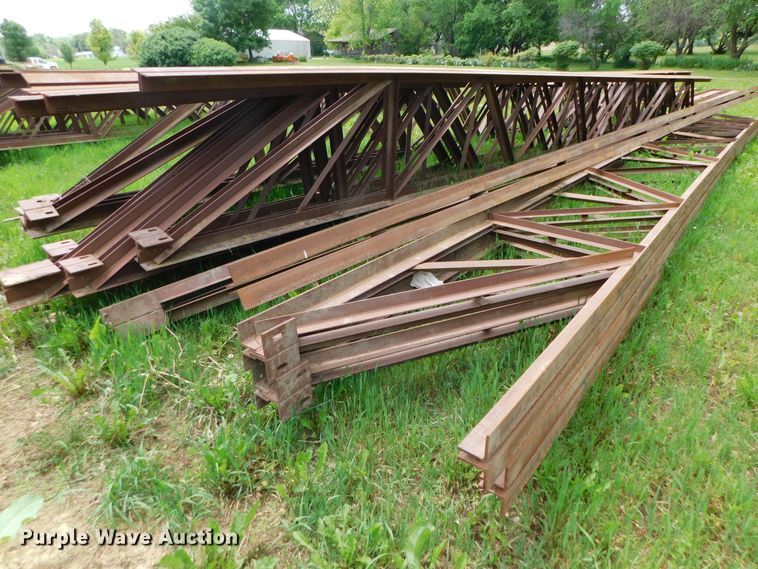 (10) steel girder trusses in Fort Calhoun, NE Item HX9362 sold