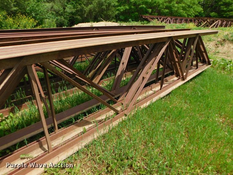 (10) steel girder trusses in Fort Calhoun, NE Item HX9362 sold