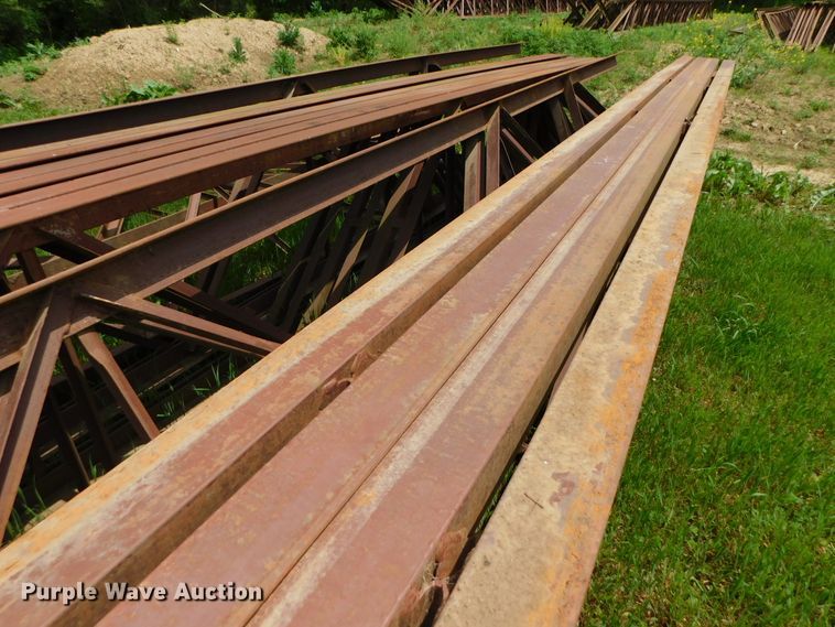 (10) steel girder trusses in Fort Calhoun, NE Item HX9362 sold
