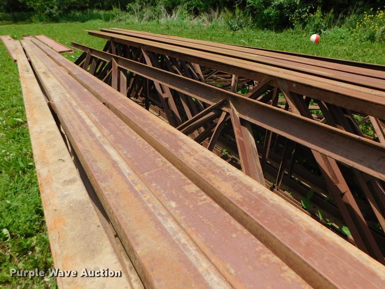 (10) steel girder trusses in Fort Calhoun, NE Item HX9362 sold
