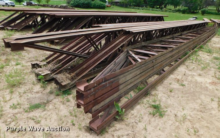 image for item HX9368 (12) steel truss bar joists
