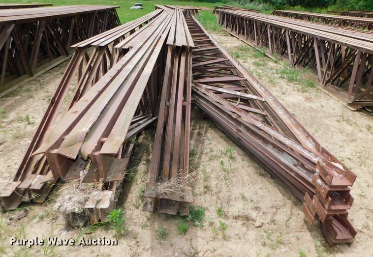 image for item HX9368 (12) steel truss bar joists