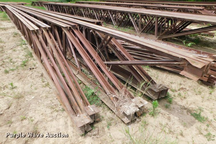 image for item HX9368 (12) steel truss bar joists
