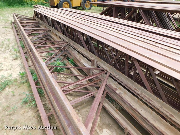 image for item HX9368 (12) steel truss bar joists