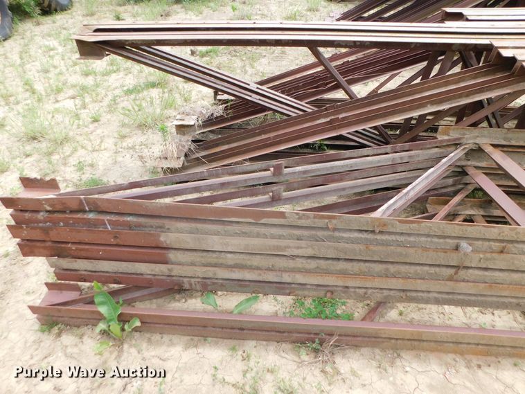 image for item HX9368 (12) steel truss bar joists