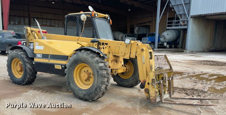 image for item IC9312 1997 Caterpillar TH83  telehandler