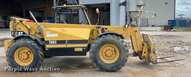 image for item IC9312 1997 Caterpillar TH83  telehandler