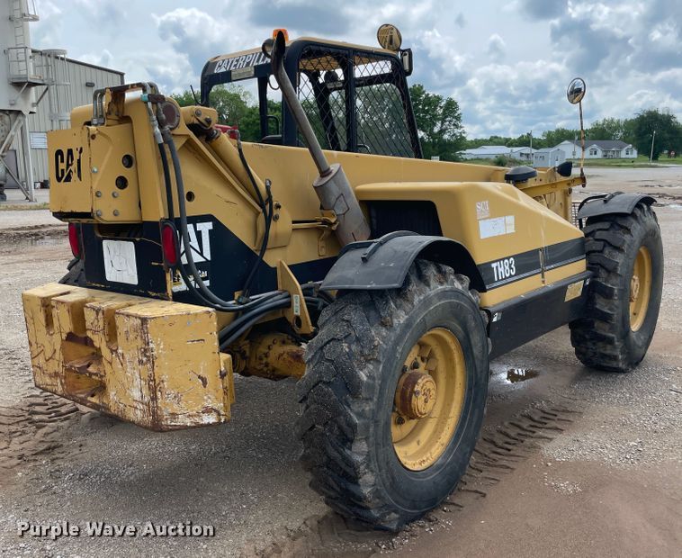 image for item IC9312 1997 Caterpillar TH83  telehandler
