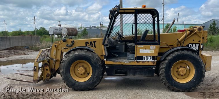 image for item IC9312 1997 Caterpillar TH83  telehandler