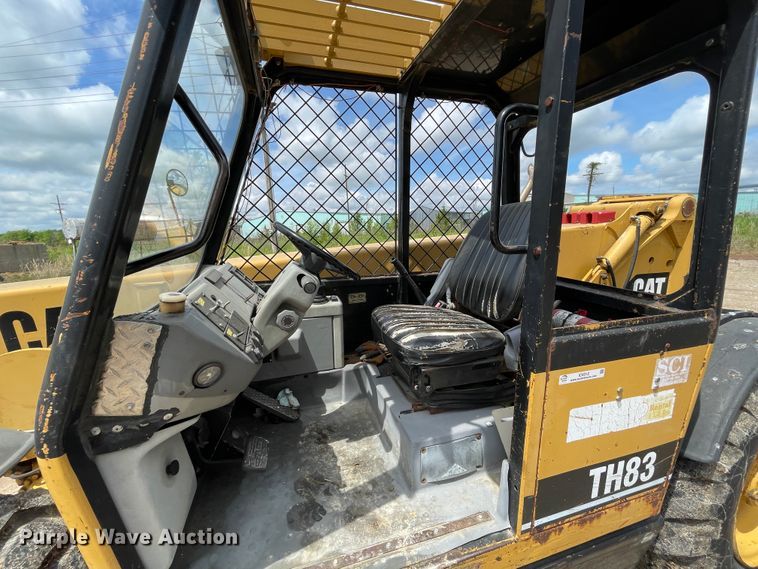 image for item IC9312 1997 Caterpillar TH83  telehandler
