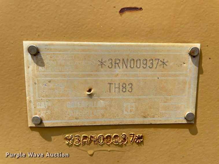 image for item IC9312 1997 Caterpillar TH83  telehandler