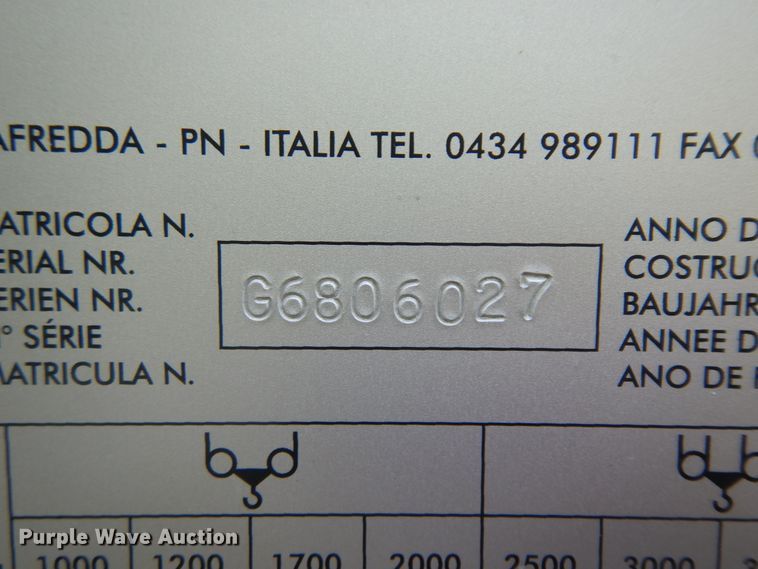 image for item ID9894 2006 Terex CBR36H-4  self-erecting tower crane