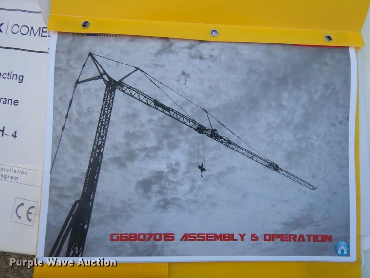 image for item ID9894 2006 Terex CBR36H-4  self-erecting tower crane
