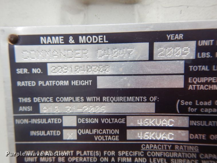 image for item ID9895 2010 International WorkStar 7300  digger derrick truck