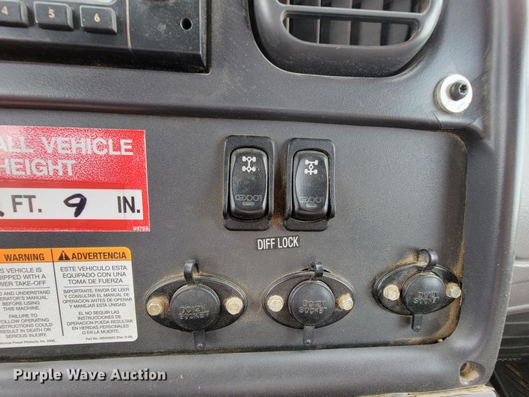 image for item IF9821 2009 Freightliner Business Class M2  digger derrick truck