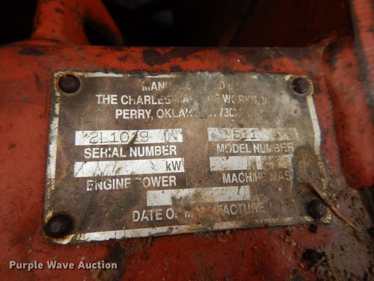 image for item IL9435 1994 Ditch Witch 5110  trencher