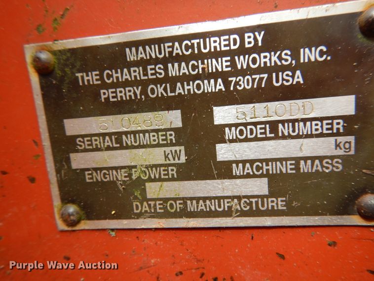 image for item IL9435 1994 Ditch Witch 5110  trencher