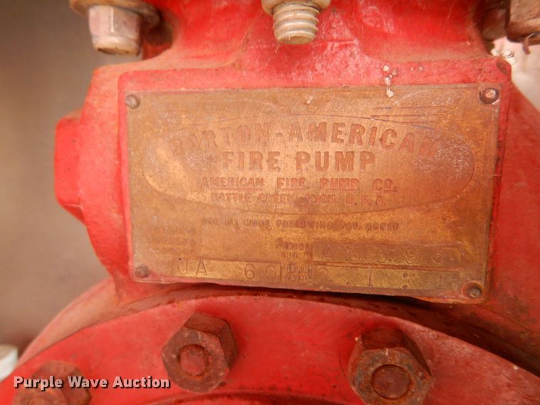 image for item IL9436 Intercontinental fire truck bed