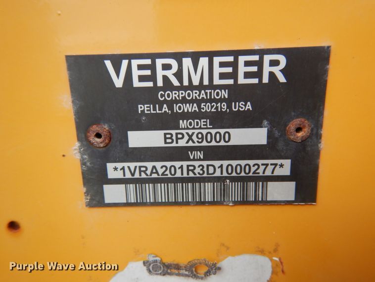 image for item IL9439 2013 Vermeer BPX9000  bale processor