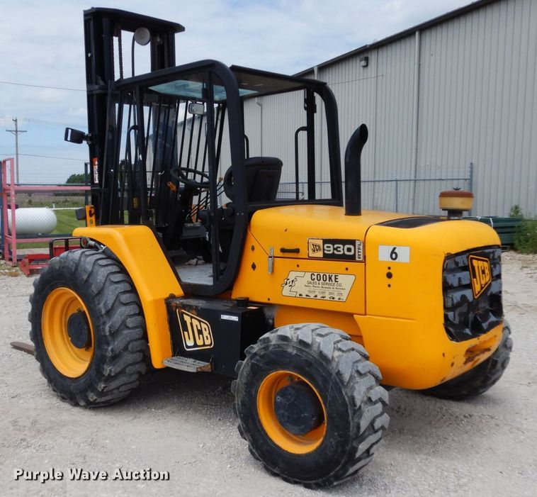 image for item IL9474 2007 JCB 930RTFL  forklift