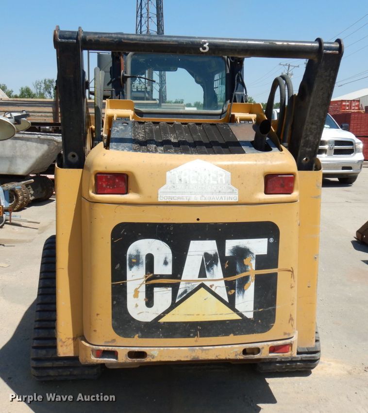 image for item IL9761 2010 Caterpillar 257B  tracked skid steer loader