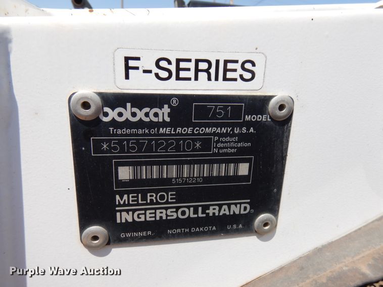 image for item IL9762 1997 Bobcat 751  skid steer loader